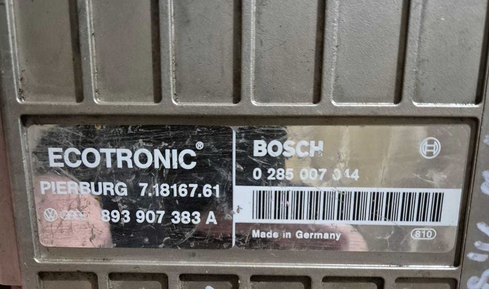 Komputer Silnika VW Golf 2 MK2 1,8 Benzyna (83-92r.) BOSCH Oryginalny
