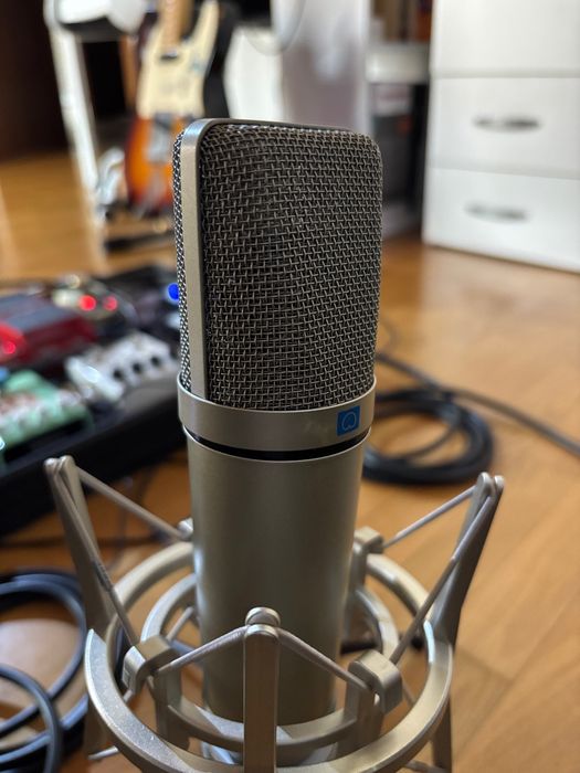 U87  AI XLR Мікрофон конденсаторний студія звукозапису  демо  запис