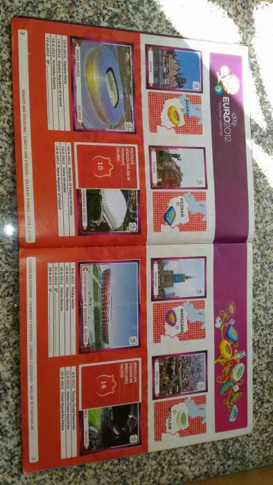 Caderneta do euro 2012