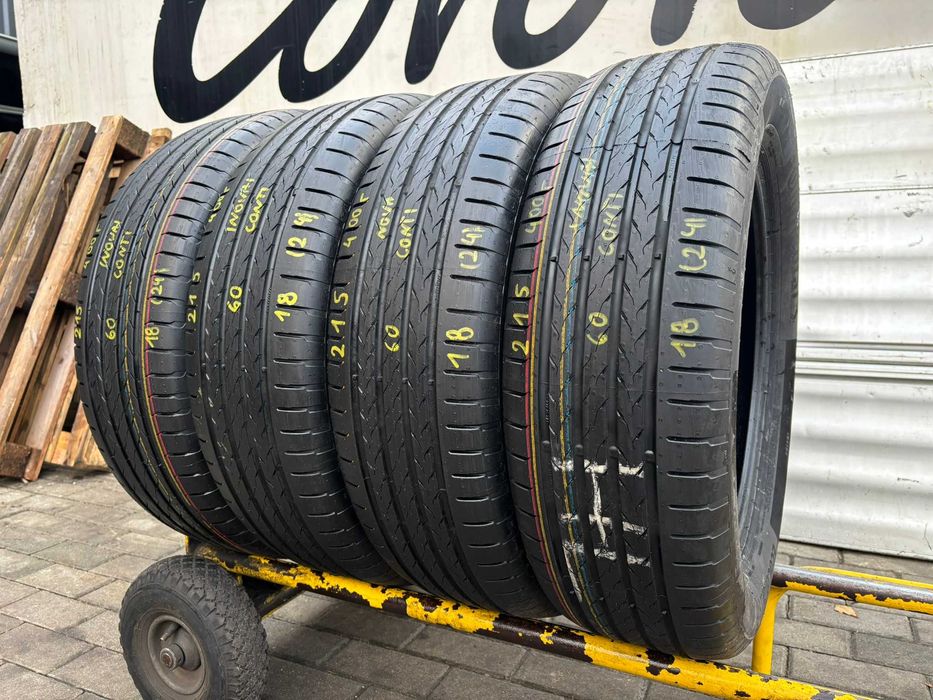 4X NOWE Opony Letnie 215/60R18 98H CONTINENTAL EcoContact 6Q 6.5MM 2024 ROK DEMO NOWE!!!