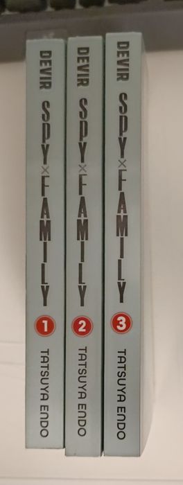 Manga "Spy Family" volume 1, 2 e 3