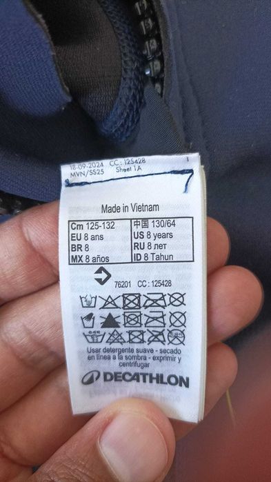 Fato Curto de Surf para Criança, 1.5mm