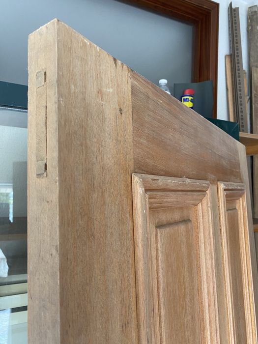 Porta madeira maciça exotica