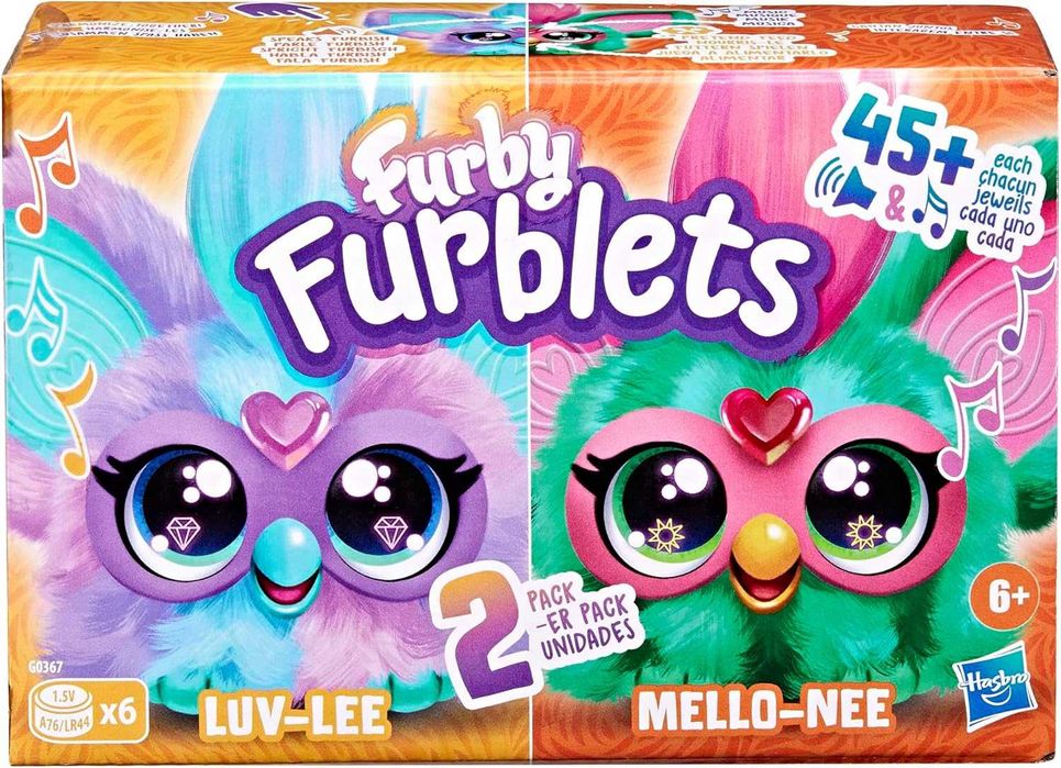 Іграшка Фербі Furby Furblets 2-Pack Mini Friends Luv-Lee and Mello-Nee