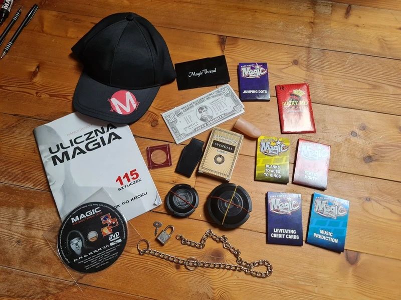 Magia uliczna sztuczki magiczne