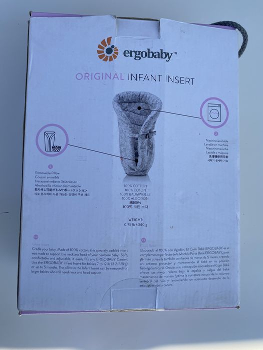 Ergobaby Wkładka Dla Niemowląt Heart To Heart