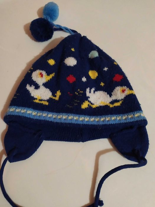 Дитячі теплі шапочки
