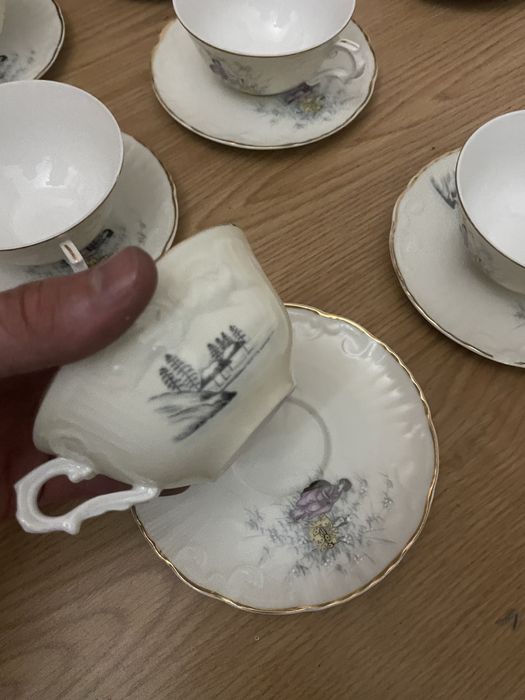 Conjuntos de Chá e Café Antigos - Vista Alegre, Coimbra SP, Outro