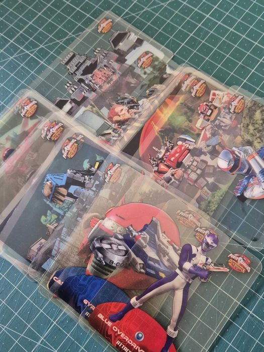 Power Ranger Operation Overdrive Lamincards