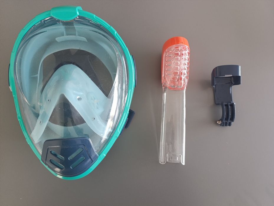 Máscara de snorkel completa