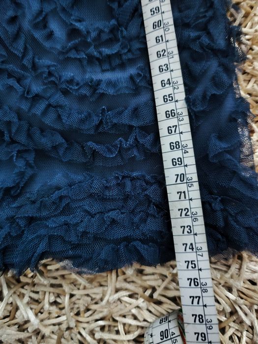 Vestido de festa azul escuro tamanho S da Síntesis