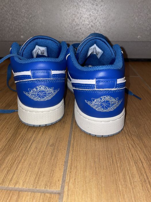 air jordan 1 low niebieskie 38