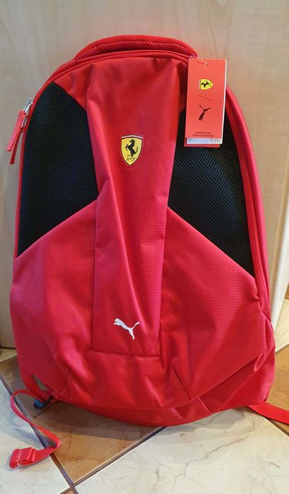 Plecak Puma Ferrari w kolorze czerwonym