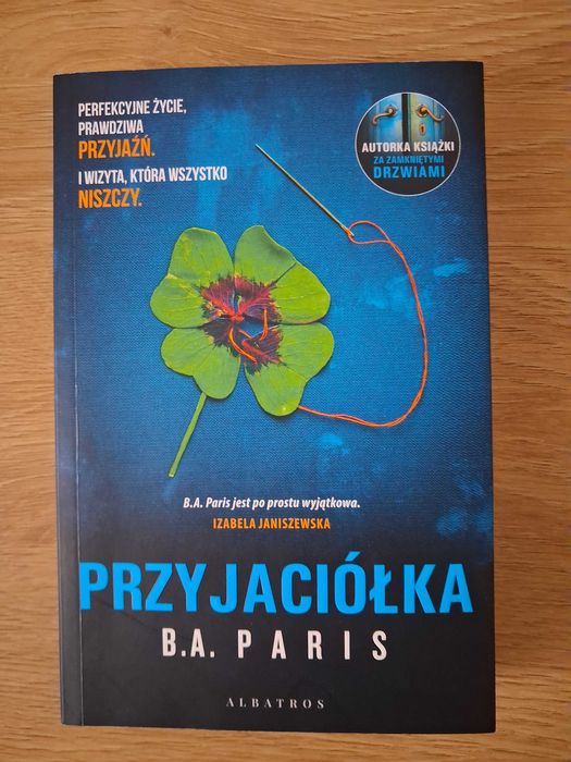 Książka "Przyjaciółka" B.A. Paris