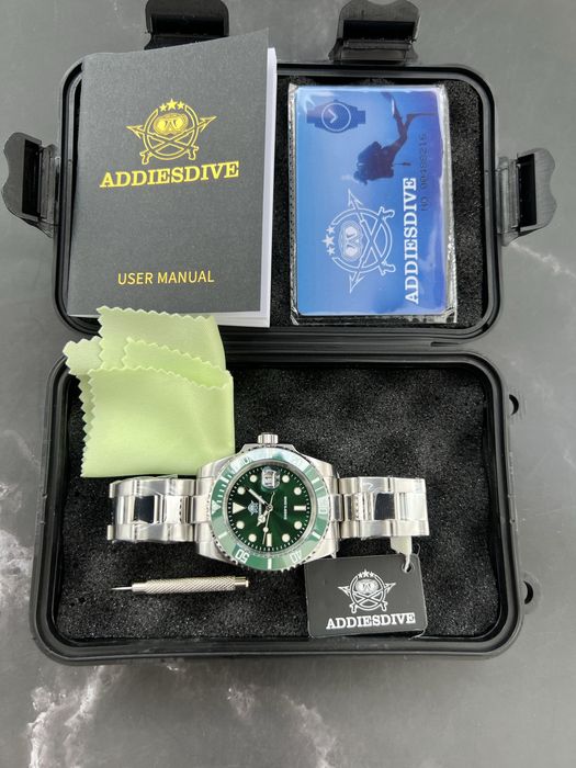Addiesdive Diver’s H3QZ | 200m | Miyota Quartz 2115