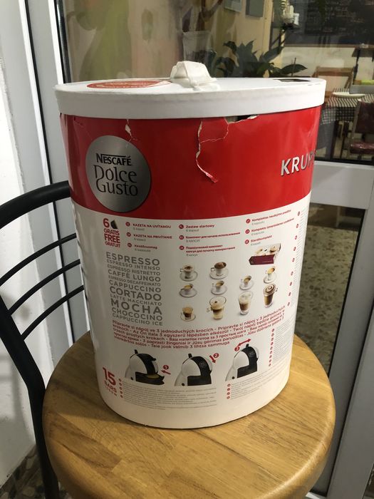 Капсульна кавомашина Dolce Gusto біла