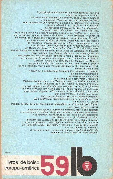 Tartarin nos Alpes de Alphonse Daudet