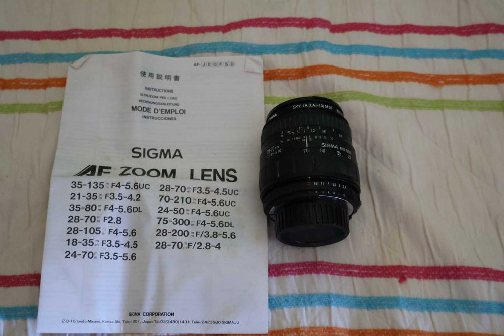 Objectiva Sigma AF 28-70