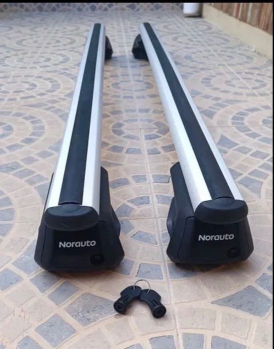 Barras de tejadilho NORAUTO em aluminio (roof rack) VW Golf VII