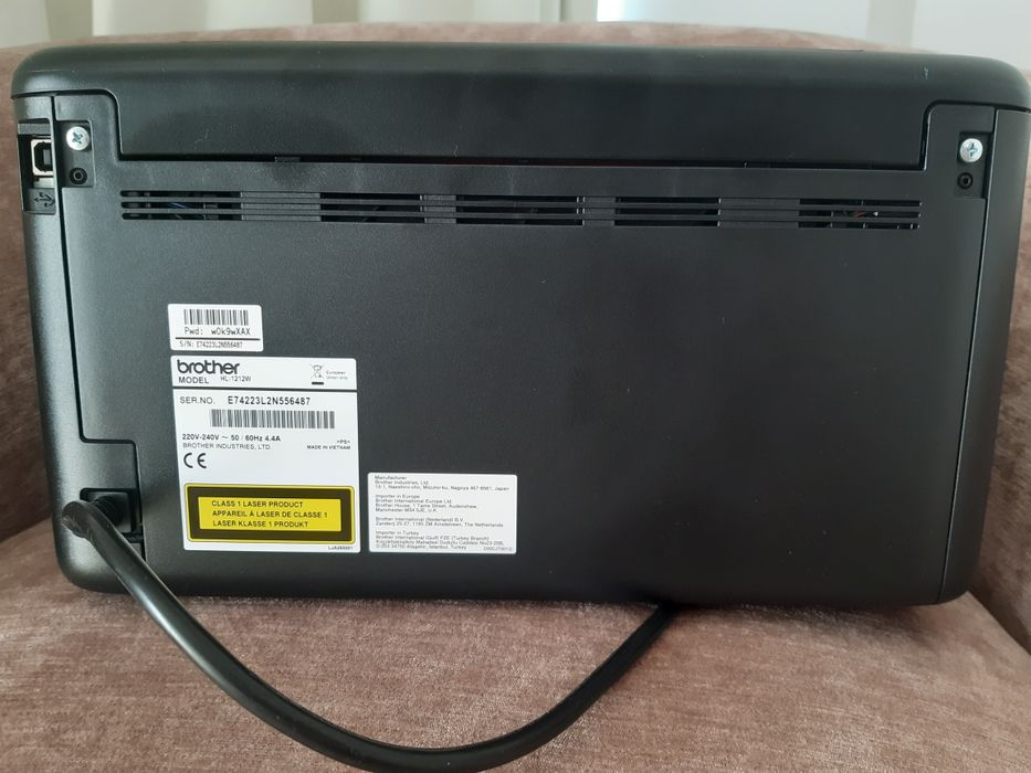 Impressora Brother HL1212W Pouco Uso