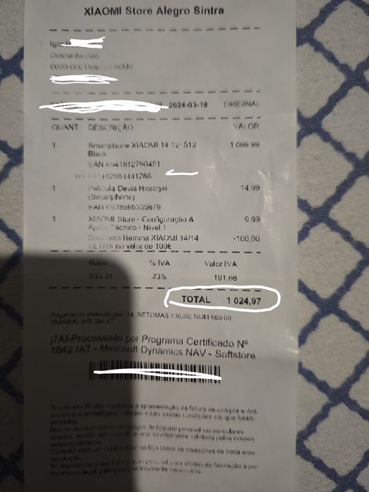 Celular xiaomi 14 512g