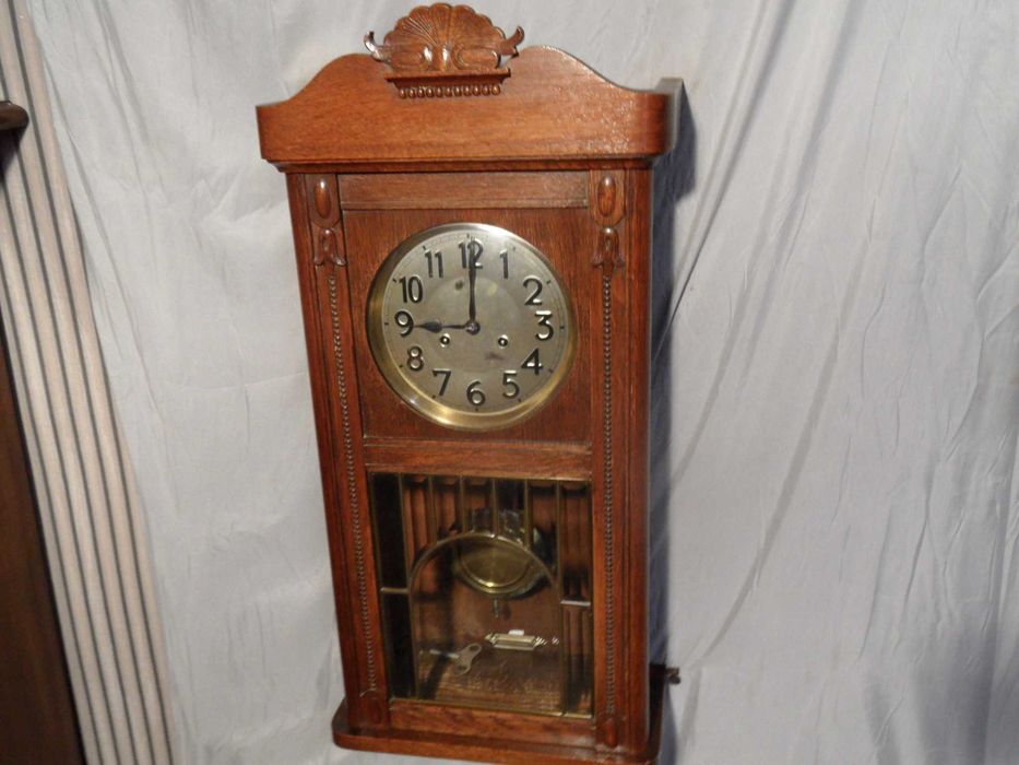 1930e Zegar Ścienny  Junghaus  Unikat  z Niemiec