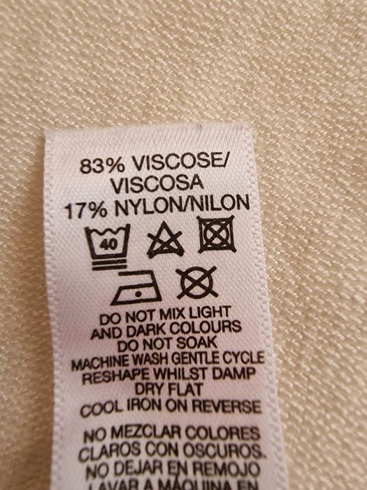 Golfik ecru"Dunnes".