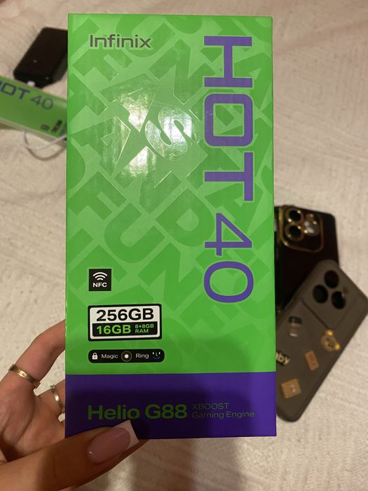 Смартфон infinix hot 40, 256