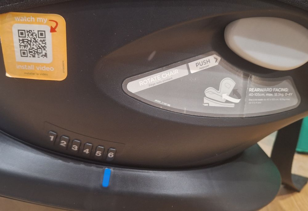 Cadeira Bebé Auto giratória isofix - Joie iSpin Safe