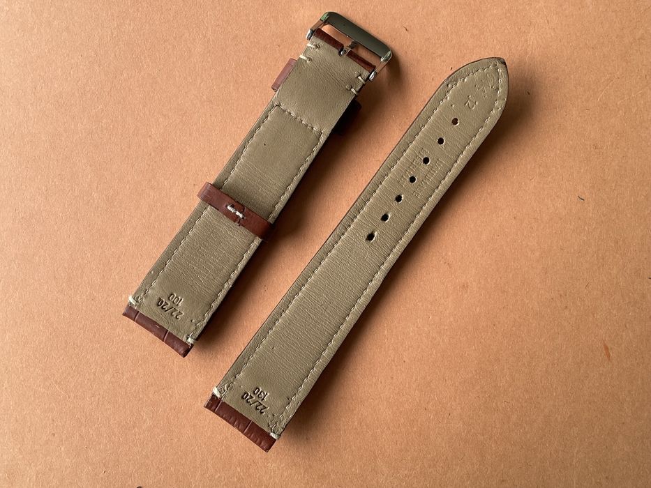 Pulseiras de relógio em camurça