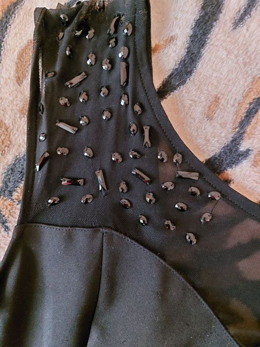 Сукня вечірня зі стразами