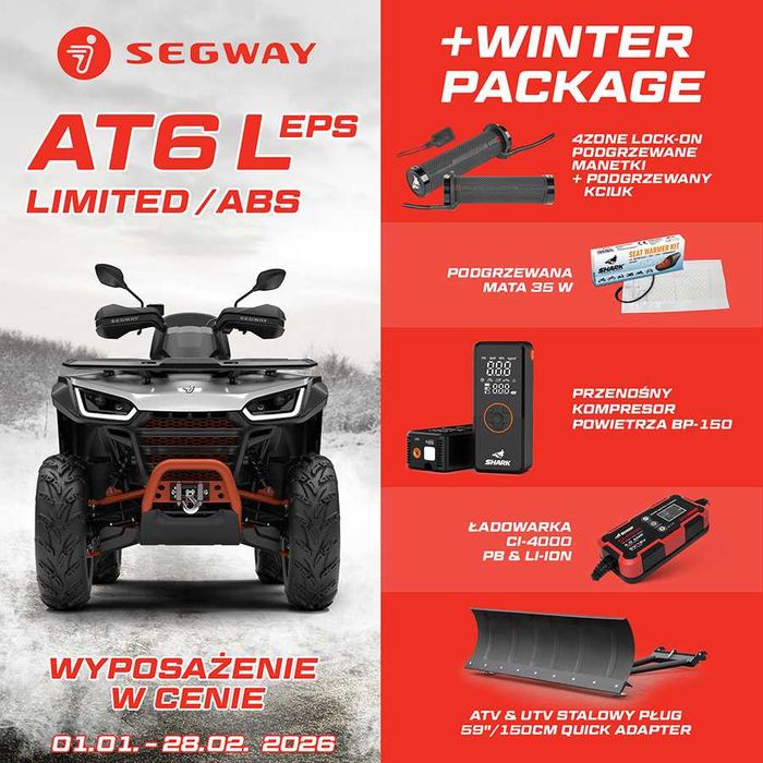 Quad Segway Snarler AT6 L EPS Limited Promocja Dealer i Serwis