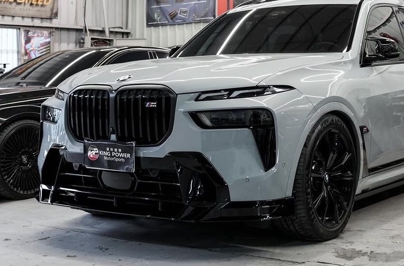 Губа Bmw X7 G07 LCI 2022+ Накладка на передній бампер