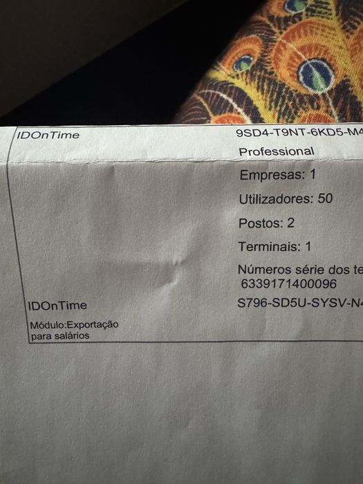 Relogio de ponto digital