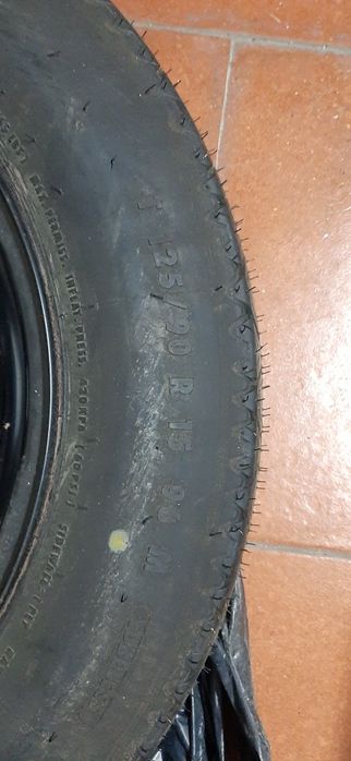 Pneu novo nunca foi usado