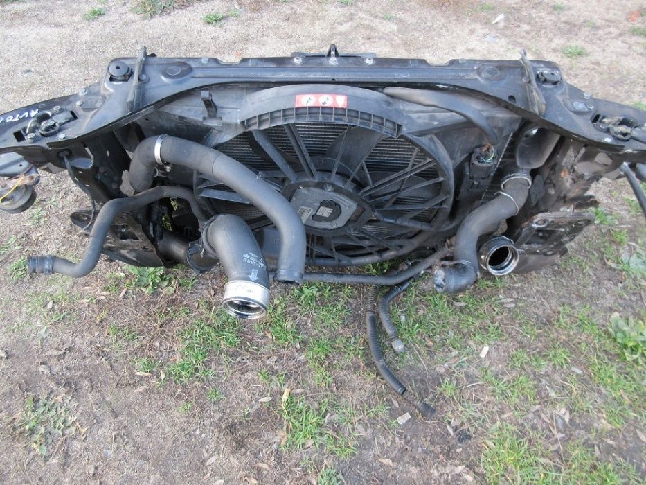 W211 2.7 CDI wzmocnienie czolowe pas przedni z chlodnicami automat