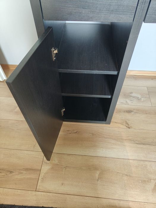 Biurko IKEA Mickey czarny brąz