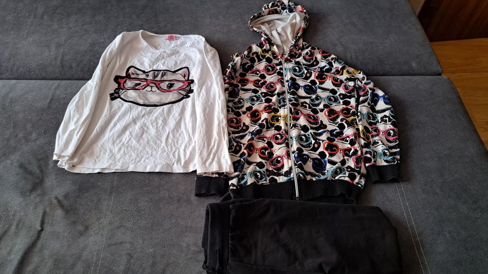 Dres 3 Częściowy Komplet dla dziewczynki roz.146