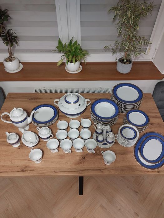 Serwis obiadowy 12 osobowy Chodzież