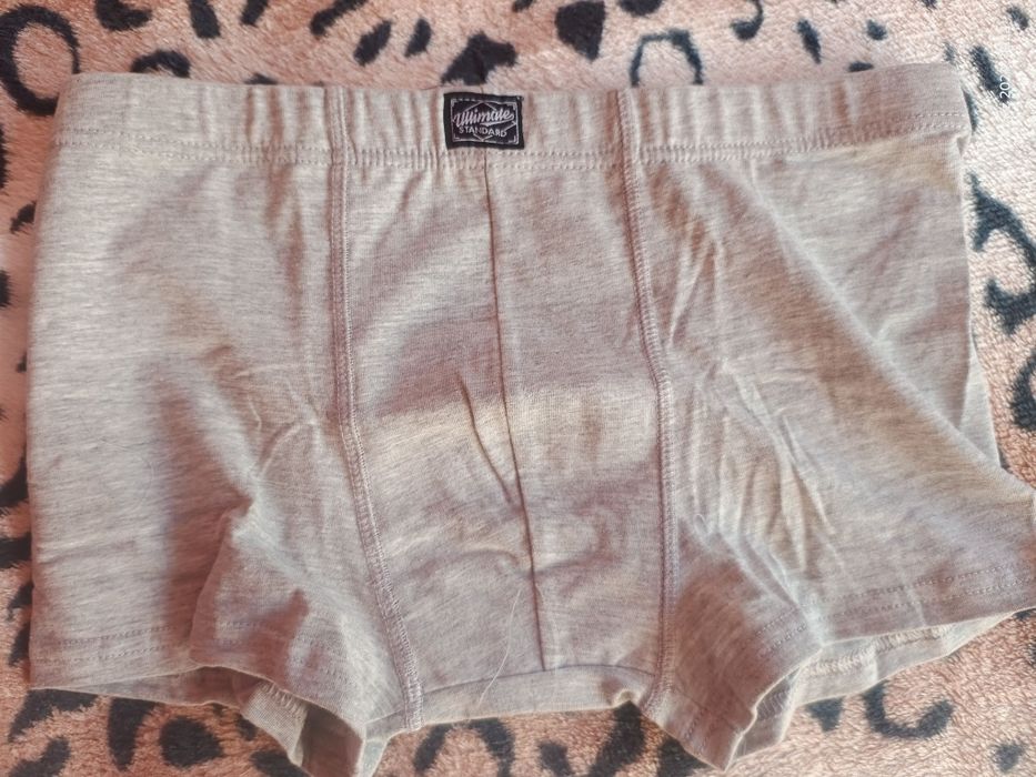 Szorty męskie szare 2 pary