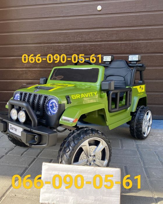 Детский электромобиль Джип Gravity дитячий електромобіль акумуляторі