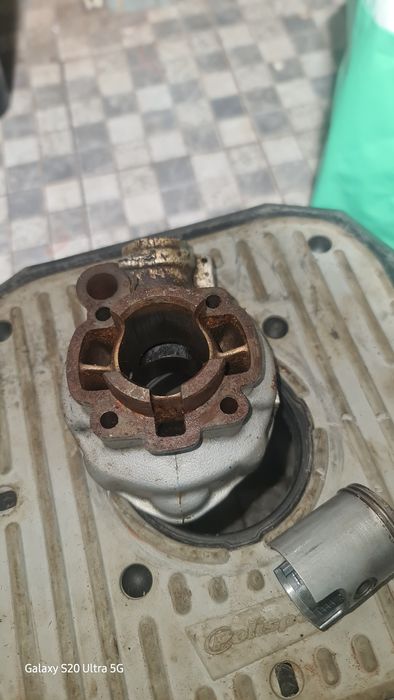 Cilindro original   e piston moto 50cc motor am6