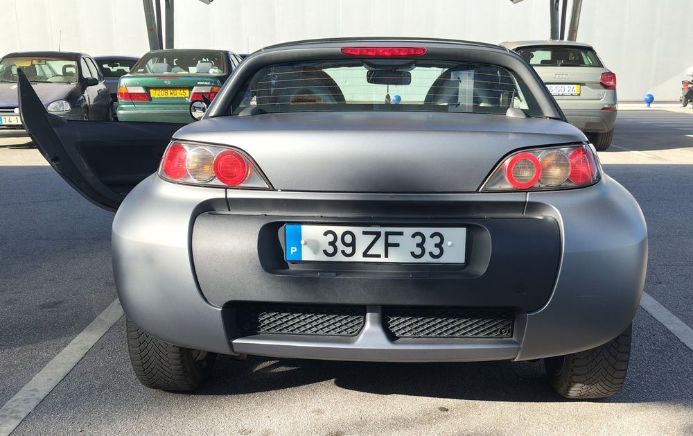 Smart Roadster Cabrio Cinza/Preto matte