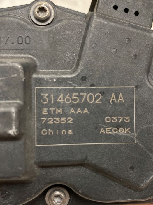 31465702aa 31465702 przepustnica powietrza volvo xc40