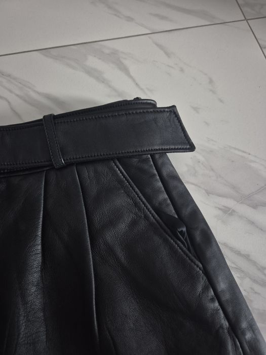 Skórzana spódnica massimo dutti S