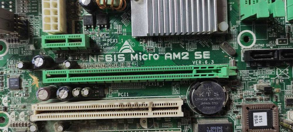 Материнська плата Biostar NF61S Micro AM2  AM2, DDR2,  GeForce 6100