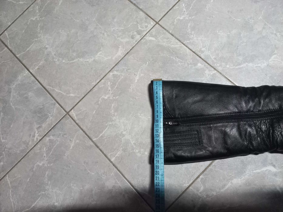 Сапоги жіночі шкіряні