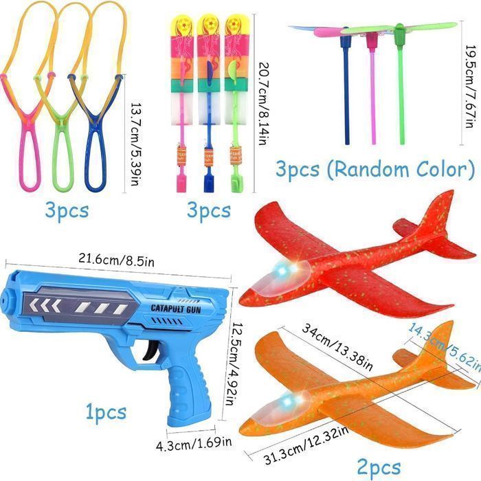 Samolot Styropianowy Szybowiec dla Dzieci 2szt