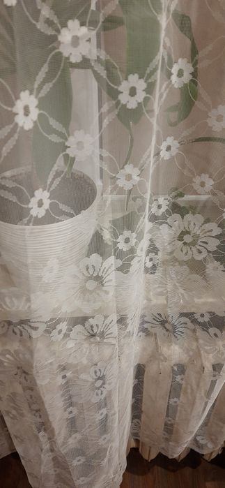 Кухонная тюль б/у