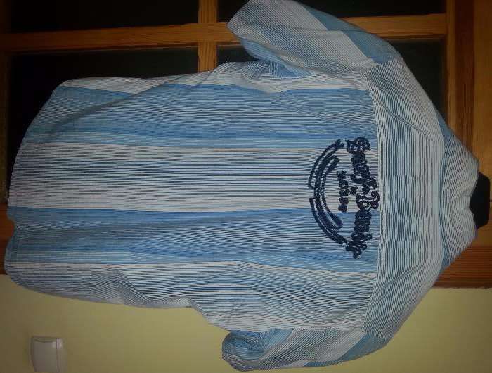 Koszula męska House z krótkim rękawem M niebieska błękitna